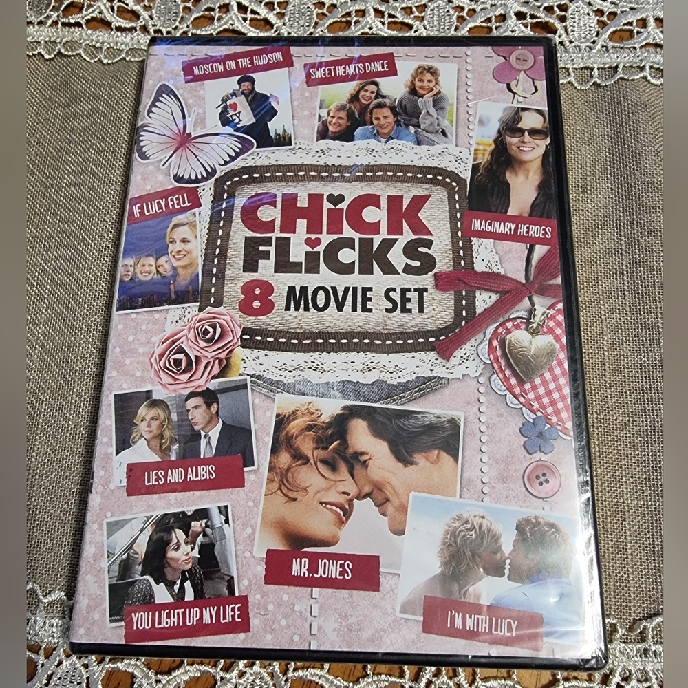 🆕️ Chick Flicks 8 Movie Set DVD